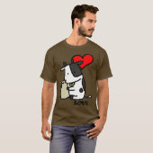 ラブデイリーカウズ農業 Tシャツ (正面フル)