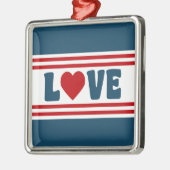 ラブデザイン メタルオーナメント (左)