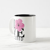 ラブデランドフロリダ11oz ツートーンマグカップ (正面左)