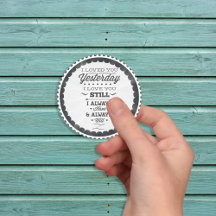 ラブデーポエムステッカー