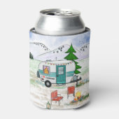 ラブトゥキャンプボトルとクーラーボックス 缶クーラー (缶正面)