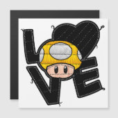 ラブトッド – イエローマグネット (正面/裏面)