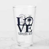 ラブトラベラーズレスト11ozツートーンコーヒーマグ タンブラーグラス (裏面)