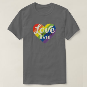 ラブトランプスヘイトメモリカンスTシャツII Tシャツ