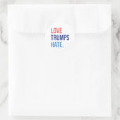 ラブトランプスヘイト ラウンドシール (バッグ)