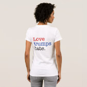 ラブトランプスヘイト Tシャツ (裏面フル)