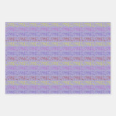 ラブトリオ ラッピングペーパーシート (正面3)