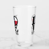 ラブトロフィークラブテキサス州 タンブラーグラス (左)