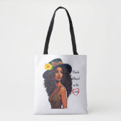 ラブトートが混ざり合っている トートバッグ (正面)