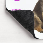 ラブドイツ羊飼い子犬コンピュータマウスパッド マウスパッド (コーナー)