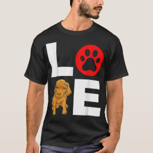 ラブドッグパーフェクト愛犬家ペット親の足の贈り物T Tシャツ