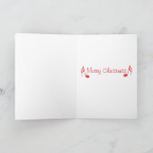 ラブドブクリスマスバージョンホリデーカード シーズンカード (内部)