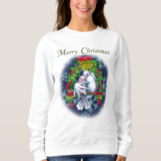 ラブドブホワイトクリスマスバージョンSweatshirt スウェットシャツ