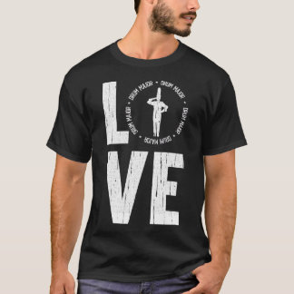ラブドラム専攻のマーチクールングバンドディレクターT-Shir Tシャツ