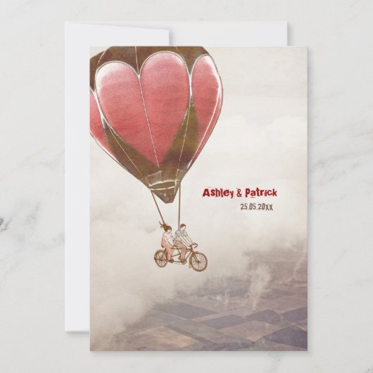 ラブドリームウェディング招待 招待状 (正面)