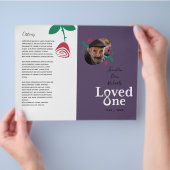 ラブドワンレッドローズバド記念サービスプログラム チラシ (手)