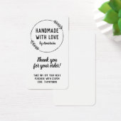 ラブドードルで手作りリースありがとう (デスク)