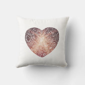 ラブドードルハート抽象芸術アート クッション (裏面)