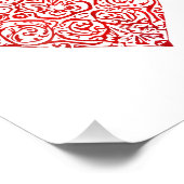 ラブドードルハート抽象芸術アートNo 02 フォトプリント (角)