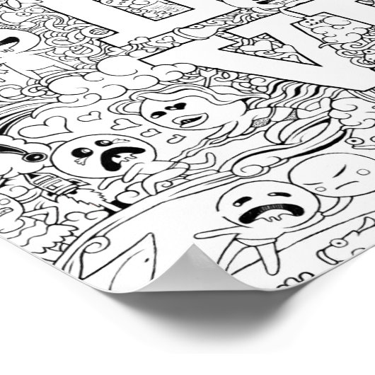 ラブドードル ポスター (角)