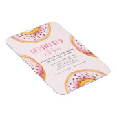 ラブドーナベビーシャワーを浴びる マグネット (右側)