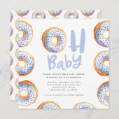 ラブドーナベビーシャワーを浴びる 案内状 (正面/裏面)