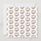 ラブドーナベビーシャワーを浴びる 案内状 (裏面)