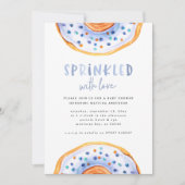 ラブドーナベビーシャワーを浴びる 案内状 (正面)