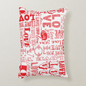 ラブドールを使ったシームレスな手描きの背景 アクセントクッション (正面(垂直))