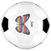 ラブド バタフライ サッカー ボール (回転)