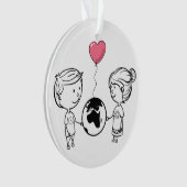 ラブナウナブナウナスノーディスタンスオーナメント オーナメント (正面)