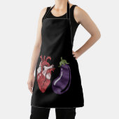 ラブナスおもしろいゲイプライドユーモアLGBTQジョーク エプロン (インサイチュ)