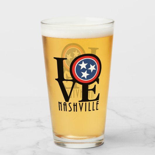 ラブナッシュビル タンブラーグラス (ドリンク裏面)