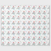 ラブナーシングパーティーおもしろいラッピング紙 ラッピングペーパー (フラット)