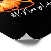 ラブナースライフパンプキン秋秋感謝祭N ポスター (角)