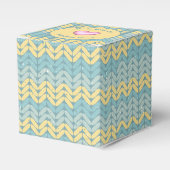 ラブニット編み糸で作られたカスタム糸 フェイバーボックス (正面サイド)