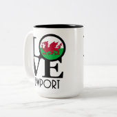 ラブニューポートウェールズ15oz ツートーンマグカップ (正面左)
