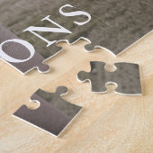 ラブニュー婚約したリュウズ夫婦フォトジグソーパズル ジグソーパズル (側面)