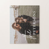 ラブニュー婚約したリュウズ夫婦フォトジグソーパズル ジグソーパズル (縦)