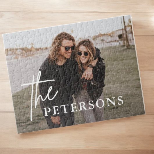 ラブニュー婚約したリュウズ夫婦フォトジグソーパズル ジグソーパズル