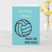 ラブネットボール引用文グリーティングカード カード (黄色い花)