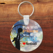 ラブネットボ感動的ールプレーヤー引用文 キーホルダー (正面)