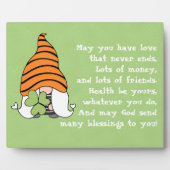 ラブネバーズアイリッシュ賛美ズテーブルトップ フォトプラーク (正面)