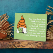 ラブネバーズアイリッシュ賛美ズテーブルトップ フォトプラーク (側面)