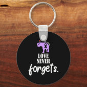 ラブネバーハイマー忘れマー認識度の記憶 キーホルダー (正面)