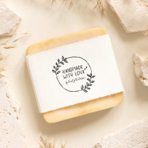 ラブネーム葉で手作り手描き線