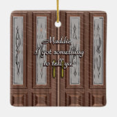 ラブノックオンフロントドアオーナメント セラミックオーナメント (裏面)