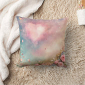 ラブノットハート枕 クッション (ブランケット)