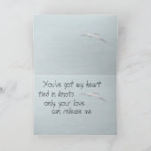 ラブノットバレンタインカード シーズンカード (内部)