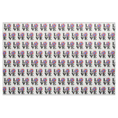 ラブノルウェー笑顔の国旗 ファブリック (ヤード)